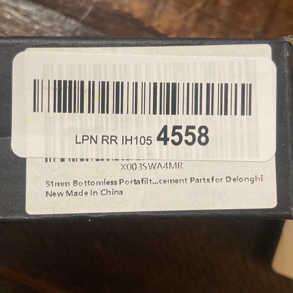 51mm bottomless portafilter stainless steel - Picture 8 of 8